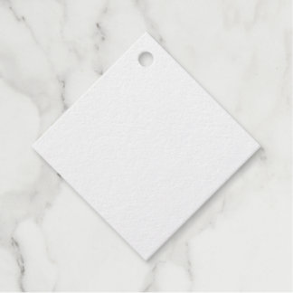 Etiqueta de favor de Relieve metalizado