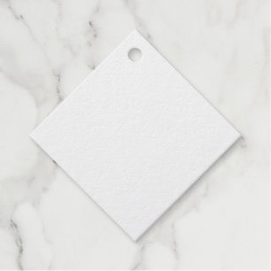 Etiqueta de favor de Relieve metalizado