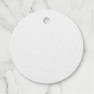 Etiqueta de favor de Relieve metalizado