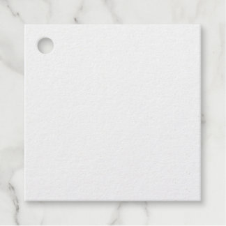 Etiqueta de favor de Relieve metalizado