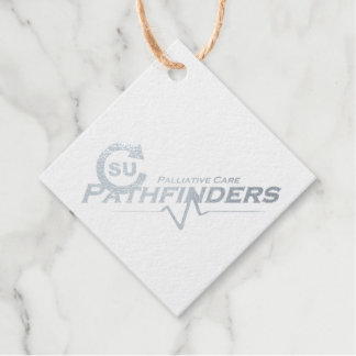 Etiqueta de favor de Relieve metalizado