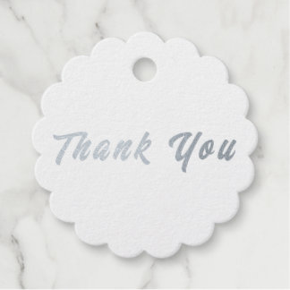 Etiqueta de favor de Relieve metalizado