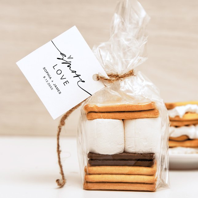 Etiqueta de Favor de S'more EVERLEIGH (Subido por el creador)