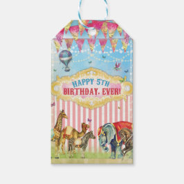 ETIQUETA DE FAVOR DEL CÍRCULO DE LA VINTACIÓN GC