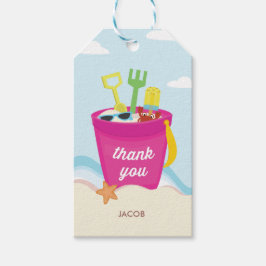 Etiqueta de favor del cumpleaños del chica de un F