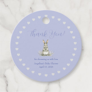 Etiqueta de Favor para Baby Shower Neutral en cuan