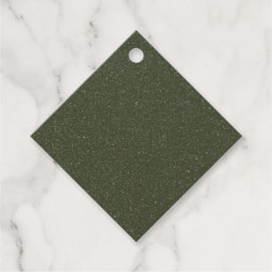 Etiqueta de Favor Verde Salpicado Personalizable