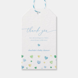 Etiqueta de favores Baby Shower de Blue Boy Little