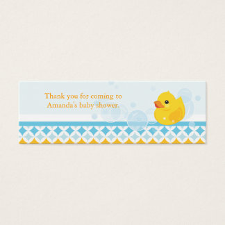 Etiqueta de favorita de Baby Shower dudosa de cauc