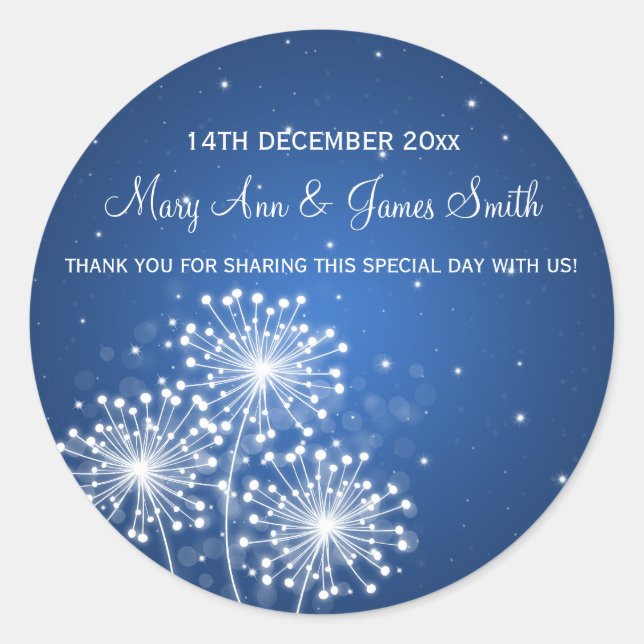 Etiqueta de favorita de boda elegante sparkle de v (Anverso)