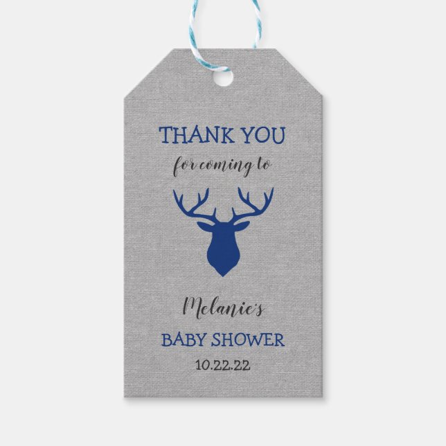 Etiqueta de favoritismo para los ciervos de Woodla (Anverso)