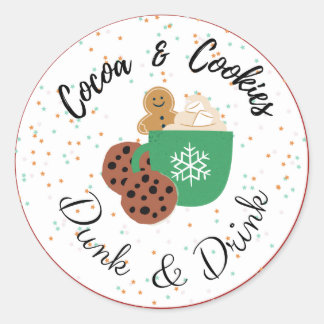 Etiqueta de Favorito de Cocoa y Galleta para Dunk 