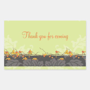 Etiqueta de favorito de ducha agridulce