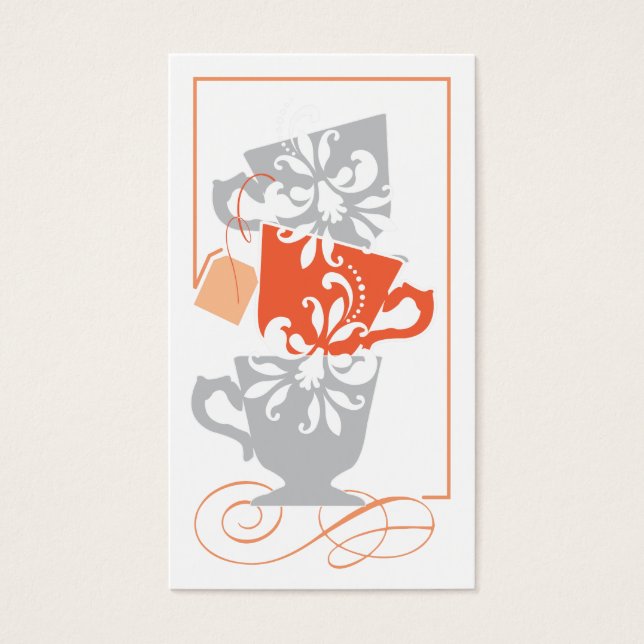 Etiqueta de favorito de ducha de novia - Té (Frente)