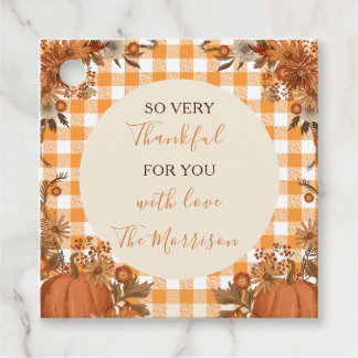 Etiqueta de Favorito de Friendsgiving Square Agrad