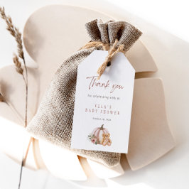 Etiqueta de Favorito de Osito de Peluche Calabacit