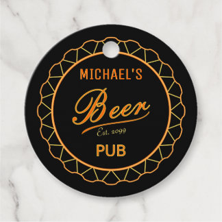 Etiqueta de Favorito de Tapa de Botella de Cerveza