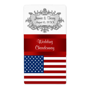 Etiqueta de Fiesta de eventos de bandera de Estado