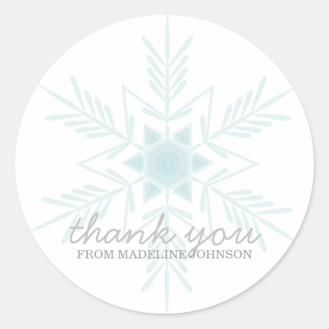 etiqueta de fiesta keepsake de invierno de wonderl (Anverso)