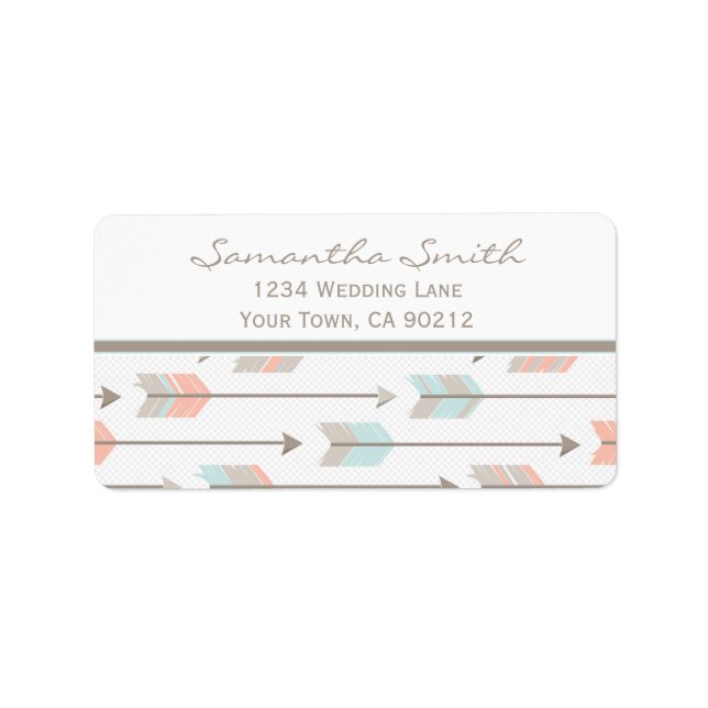 Etiqueta de filas tribales (Frente)