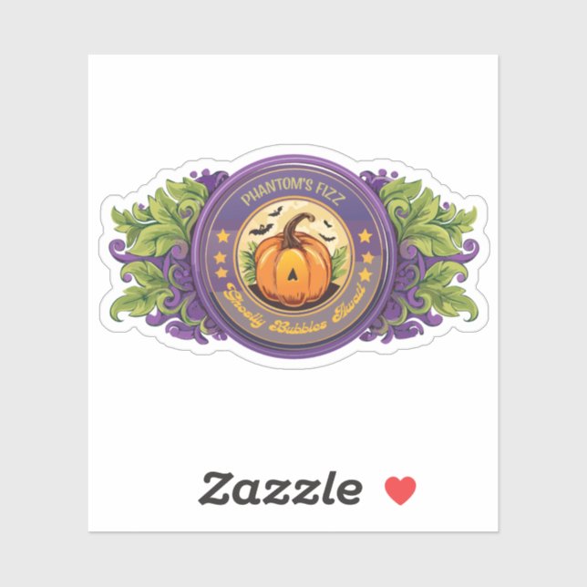 Etiqueta de Fizz de Potion Phantom (Hoja)