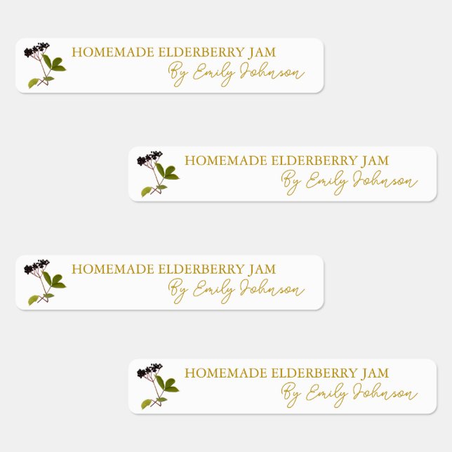 Etiqueta de foco de frambuesa casera Jam Thin (Grupo)