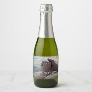 Etiqueta de Foto Personalizada para Botella de Vin