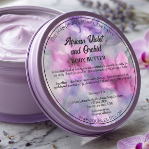 Etiqueta de frasco de cosméticos de flores rosas y