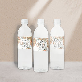 Etiqueta de frasco de cumpleaños 1