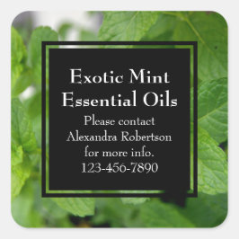 Etiqueta de frasco de empresa impresa de Personali