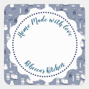 Etiqueta de frasco de mermelada casera   Frasco de