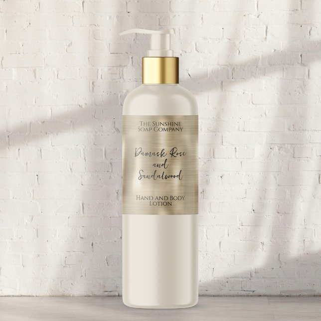 Etiqueta de frasco de Pearl Metalizado de Relieve  (Subido por el creador)