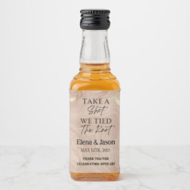Etiqueta de frasco Mini Whiskey - Etiqueta de lico