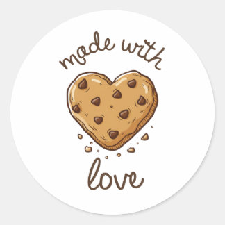 Etiqueta de Galleta Hecha Con Amor | Casera