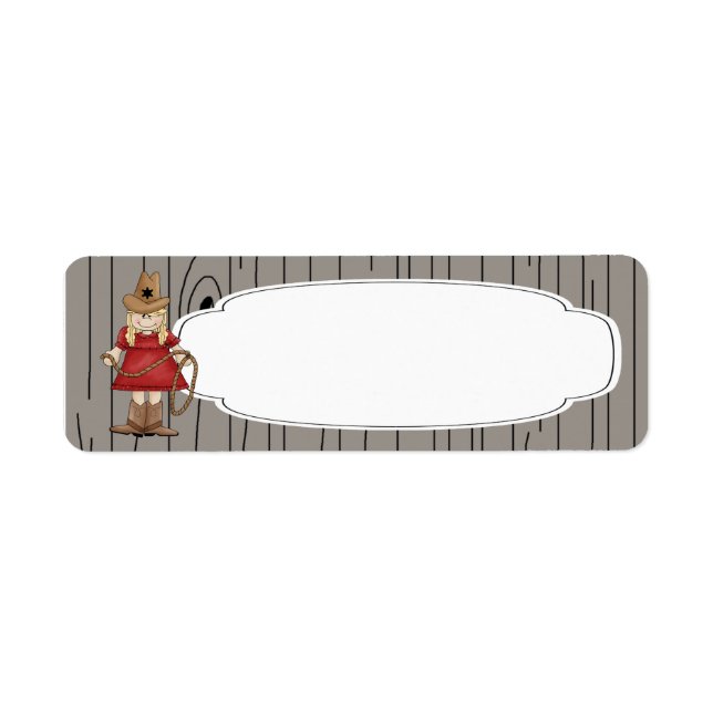 Etiqueta de galleta rodeo (Frente)