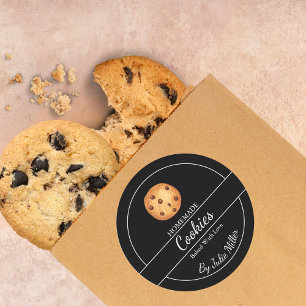 Etiqueta de Galletas Caseras Simples
