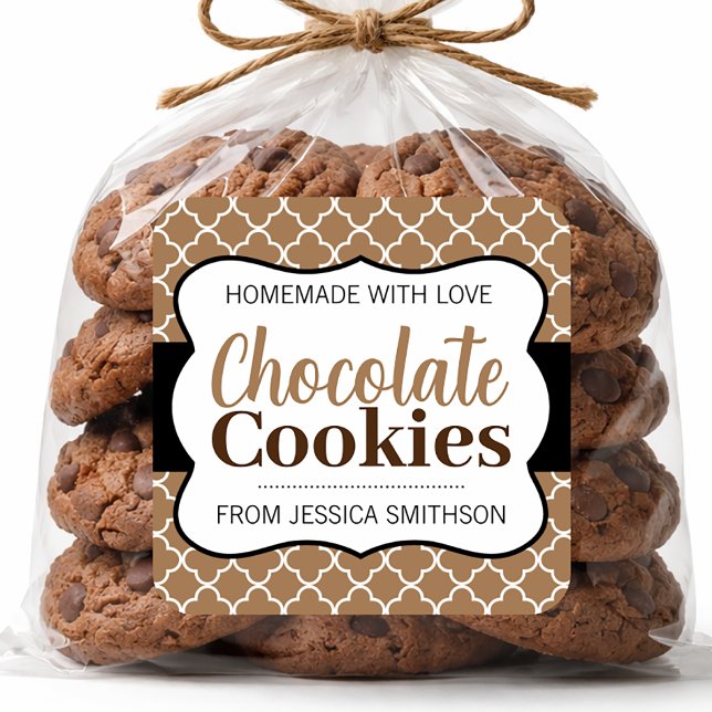 Etiqueta de Galletas de Chocolate (o cualquier red (Subido por el creador)