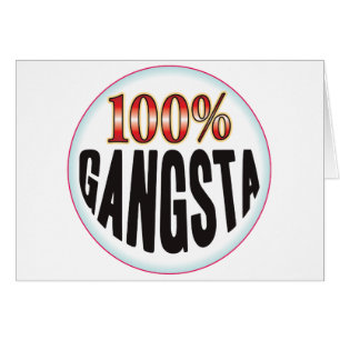 Etiqueta de Gangsta