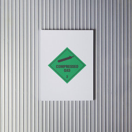 Etiqueta de gas comprimido 2
