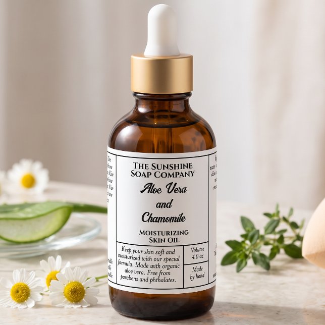 Etiqueta de gotero de cosméticos blancos de 2 a 4  (Subido por el creador)