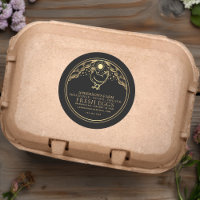 Etiqueta de granja de la familia Eggs de Tarot de 