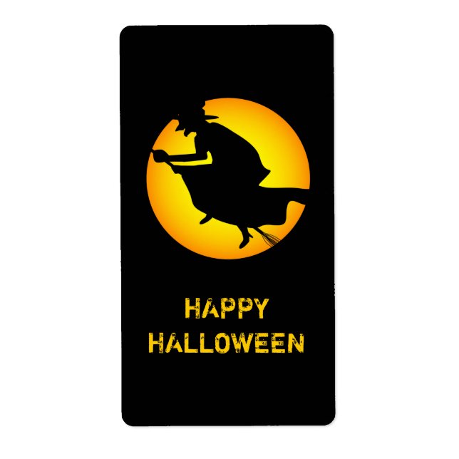 Etiqueta de Halloween (Frente)