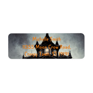 Etiqueta de Halloween Personalizado personalizada