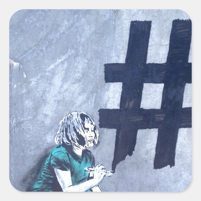 Etiqueta de hash Graffiti (Anverso)