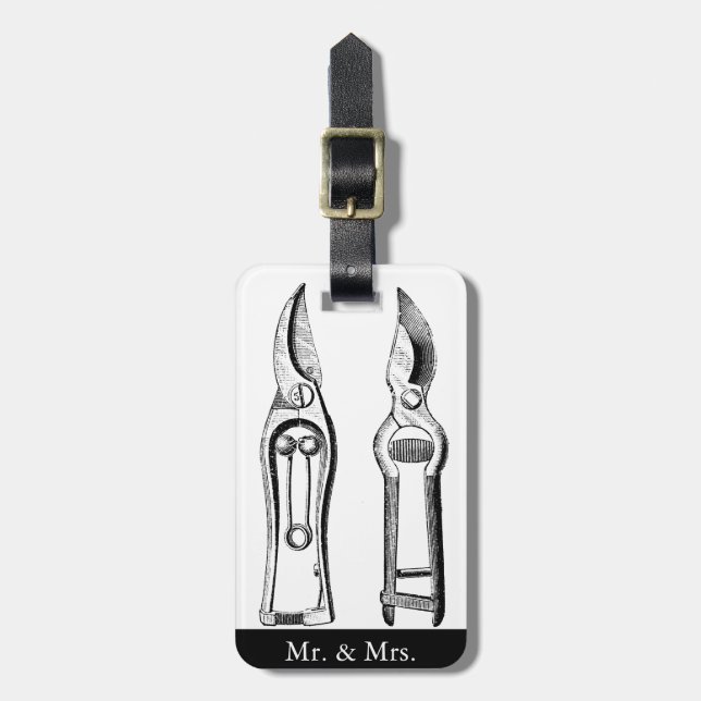 Etiqueta de herramientas de jardinería de Ilustrac (Frente Vertical)