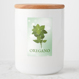 Etiqueta de hierbas de Oregano