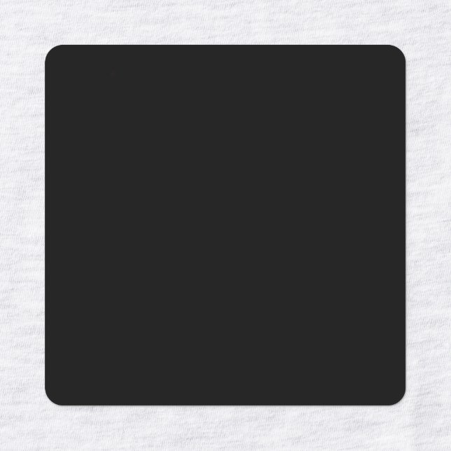 Etiqueta De Hierro Cuadrado Medio (Diseño 1)