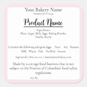 Etiqueta de horquilla de negocios de comida para c