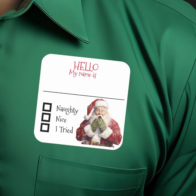 Etiqueta de Identificación de Santa Claus para Nav (Subido por el creador)