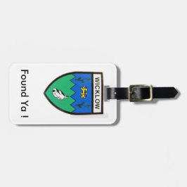 Etiqueta de identificación del condado de Wicklow 